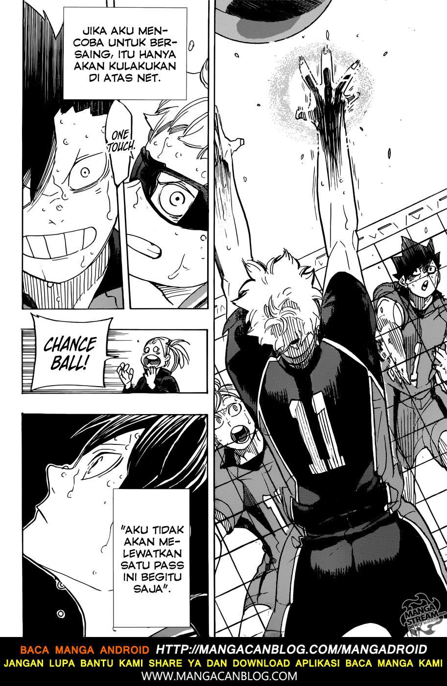Haikyuu!! Chapter 320 Gambar 15