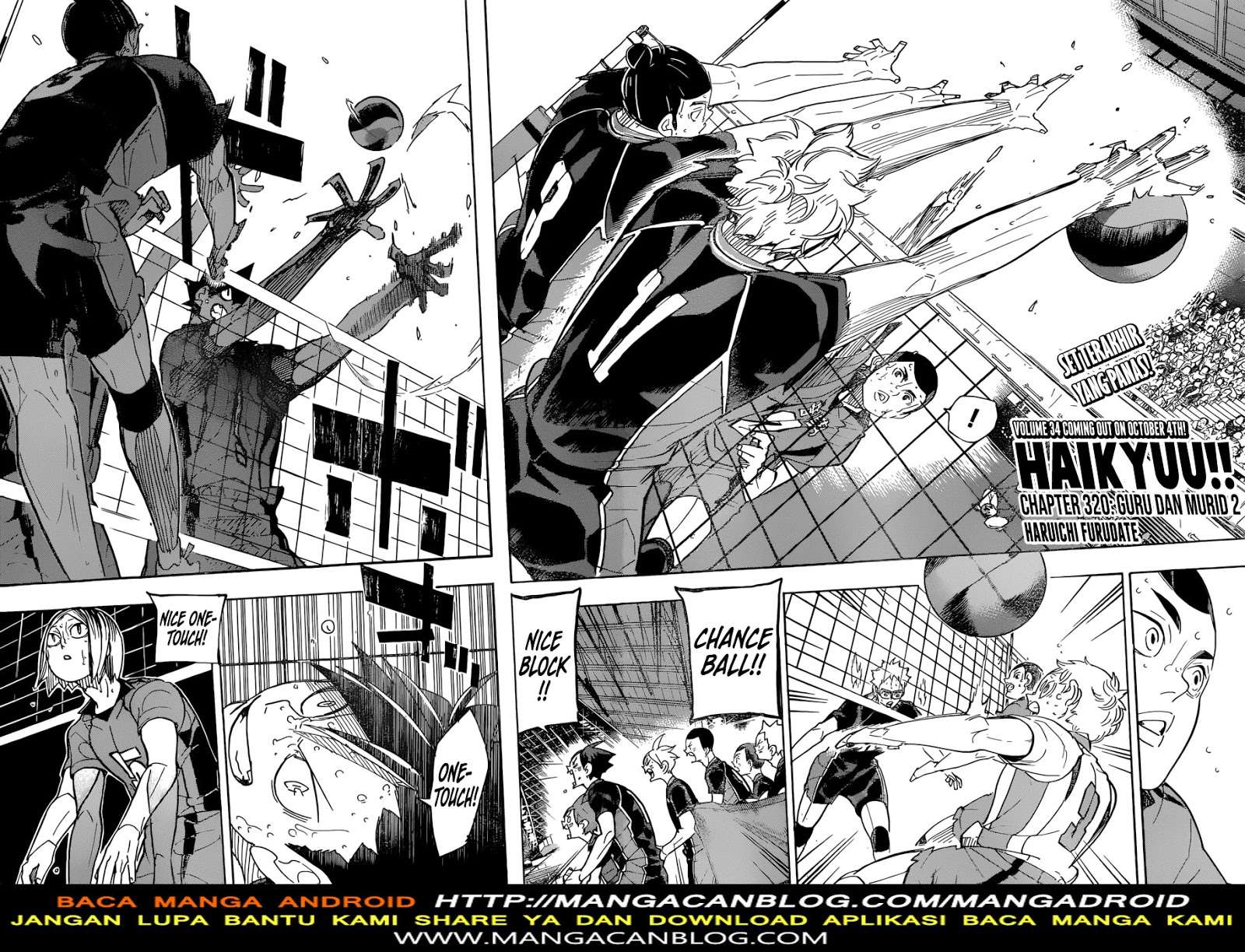 Haikyuu!! Chapter 320 Gambar 3