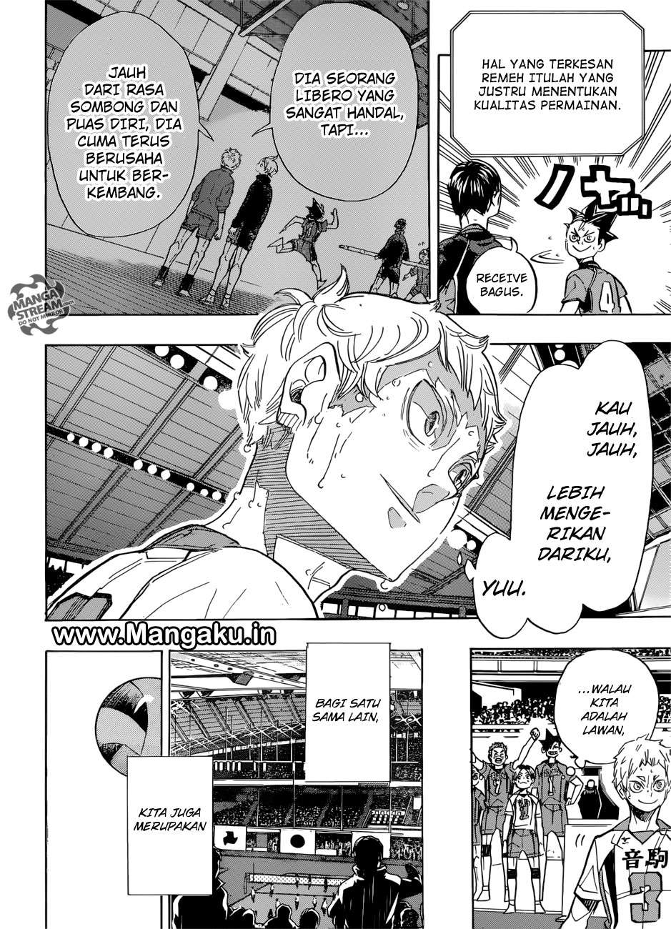Haikyuu!! Chapter 319 Gambar 17