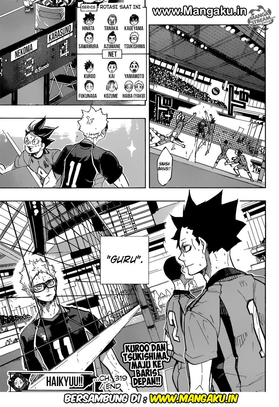 Haikyuu!! Chapter 319 Gambar 18