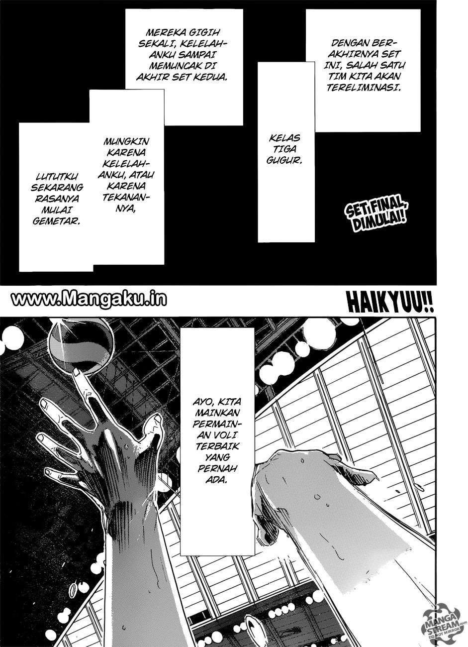 Manga Haikyuu!! Chapter 319 gambar nomor 2
