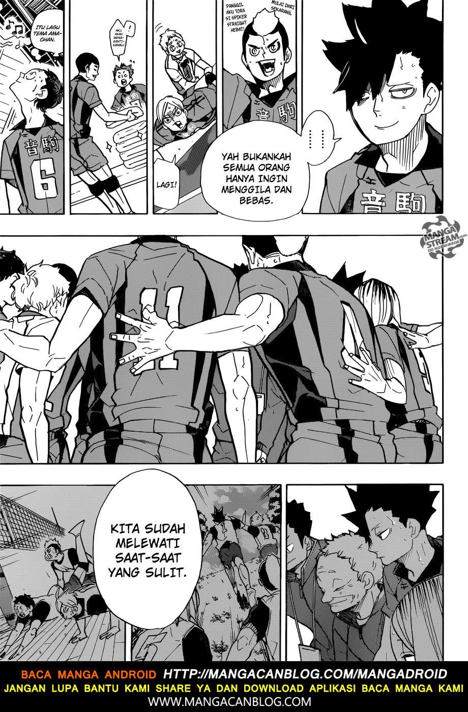 Haikyuu!! Chapter 318 Gambar 18