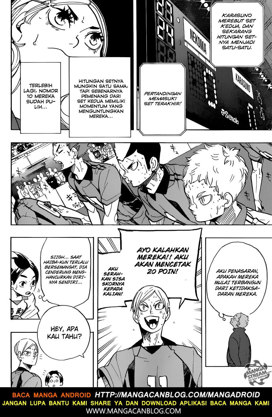 Haikyuu!! Chapter 318 Gambar 3