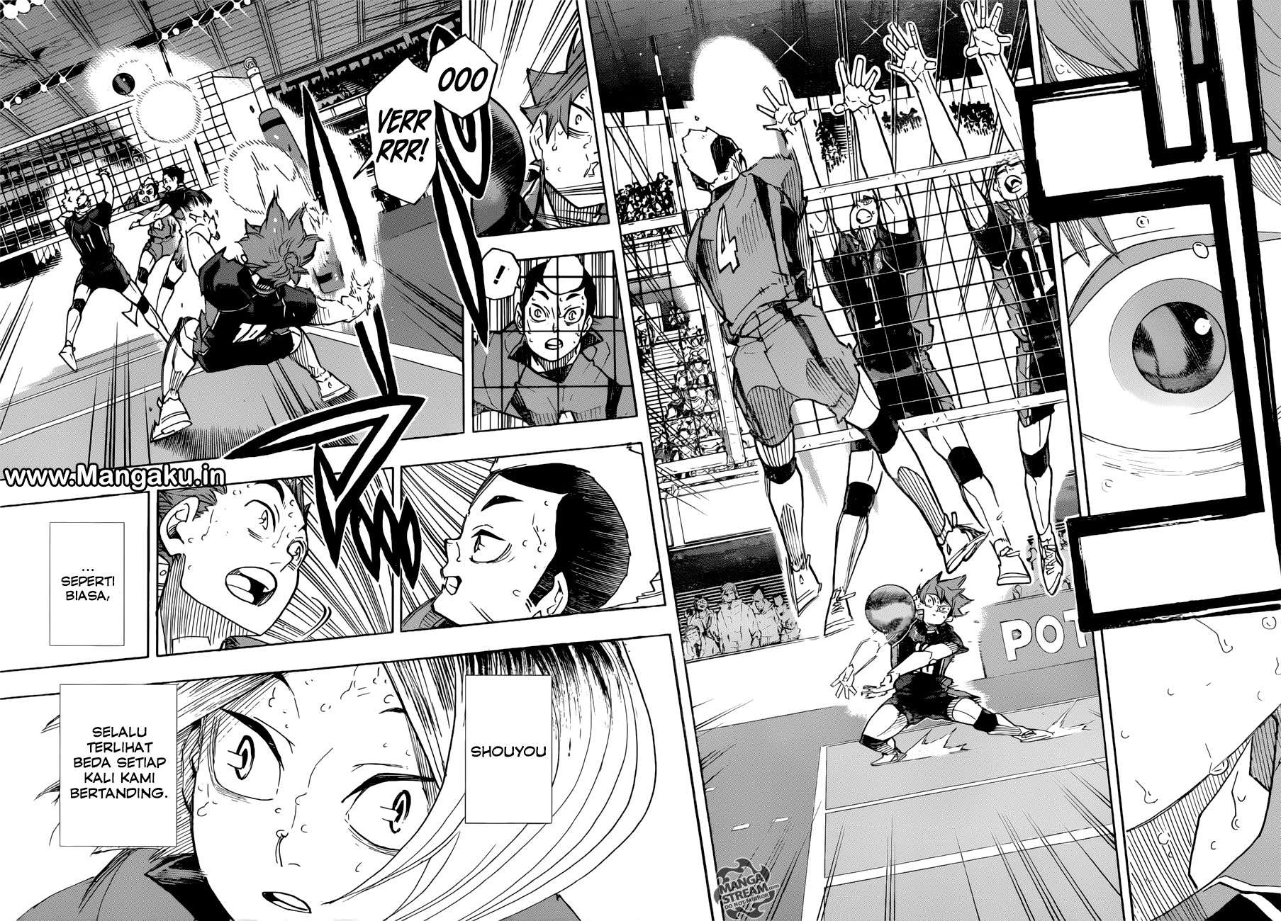 Haikyuu!! Chapter 317 Gambar 16