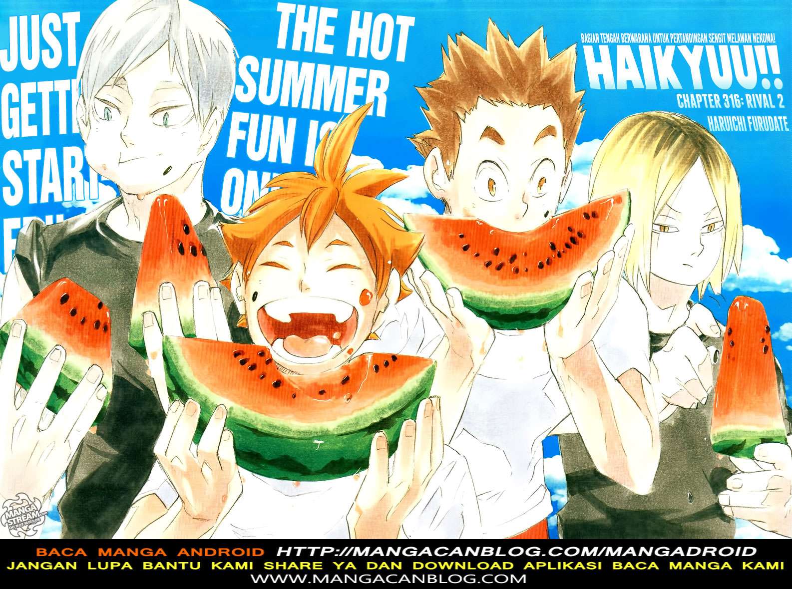Komik Haikyuu!! Chapter 316 gambar nomor 1