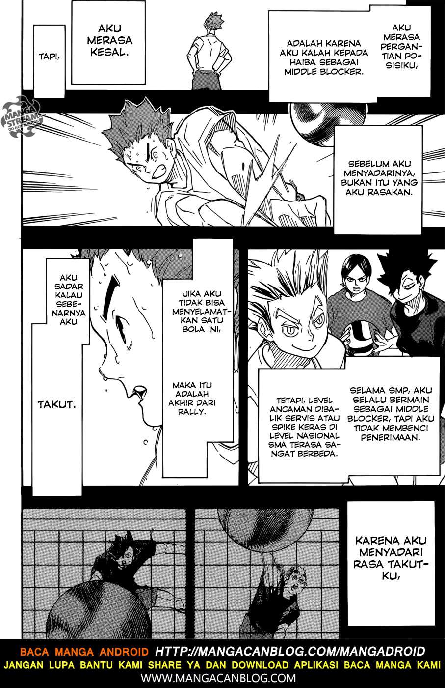 Haikyuu!! Chapter 316 Gambar 14