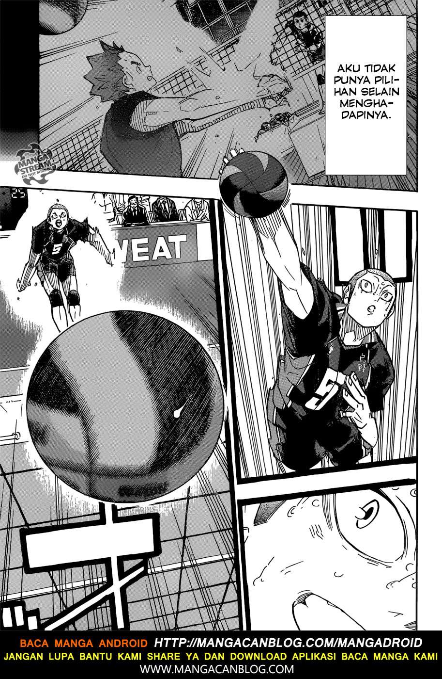 Haikyuu!! Chapter 316 Gambar 15