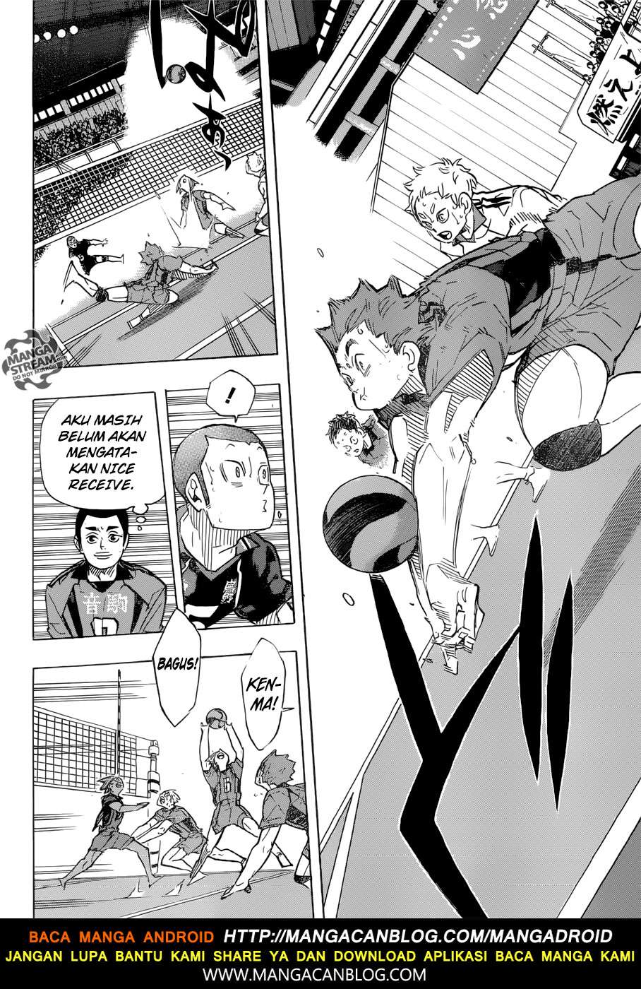 Haikyuu!! Chapter 316 Gambar 16