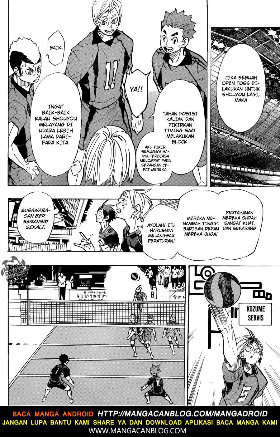Haikyuu!! Chapter 316 Gambar 4