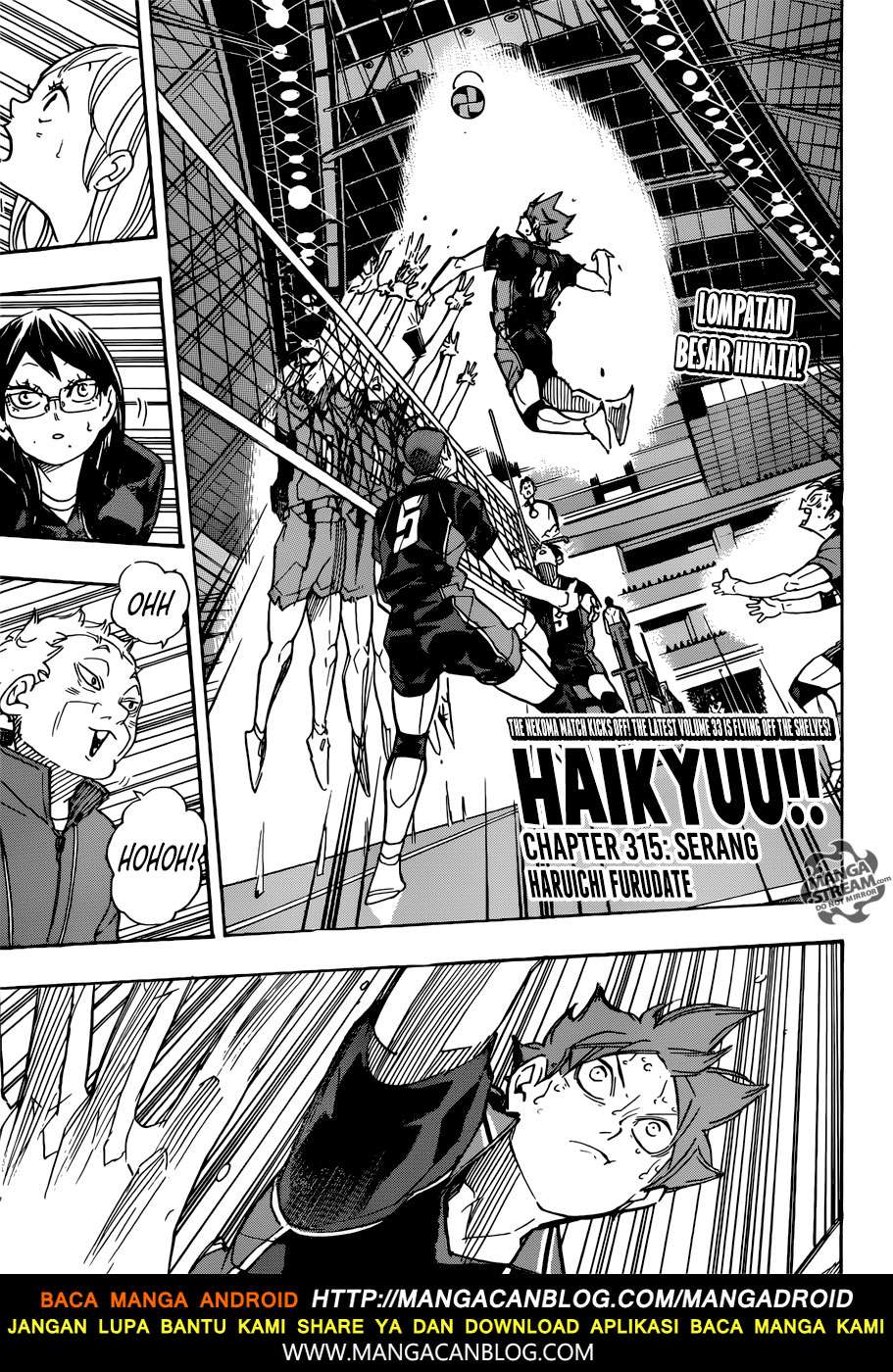 Komik Haikyuu!! Chapter 315 gambar nomor 1