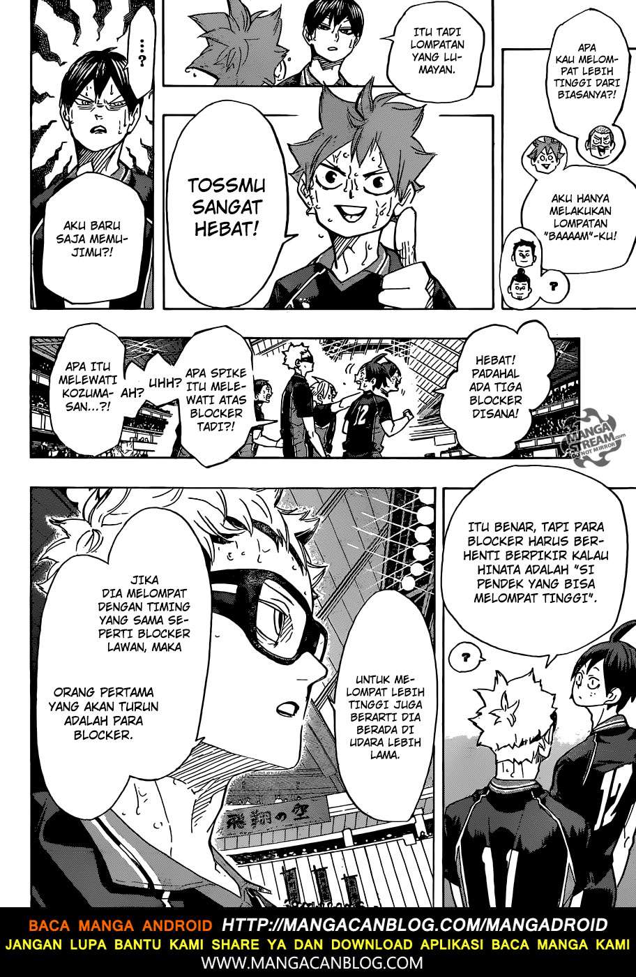Haikyuu!! Chapter 315 Gambar 13