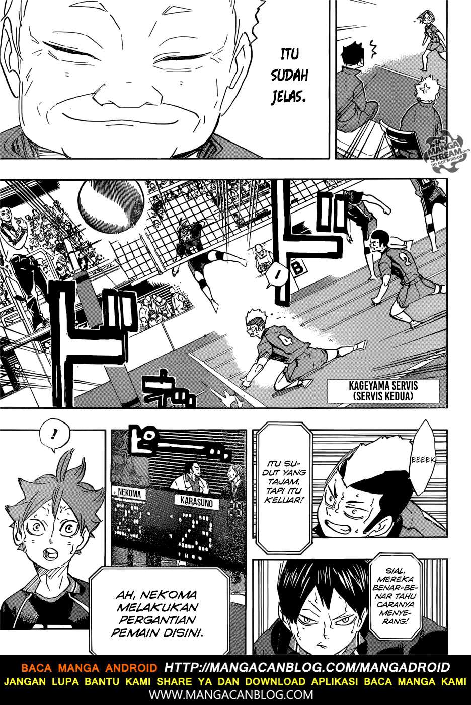 Haikyuu!! Chapter 315 Gambar 16