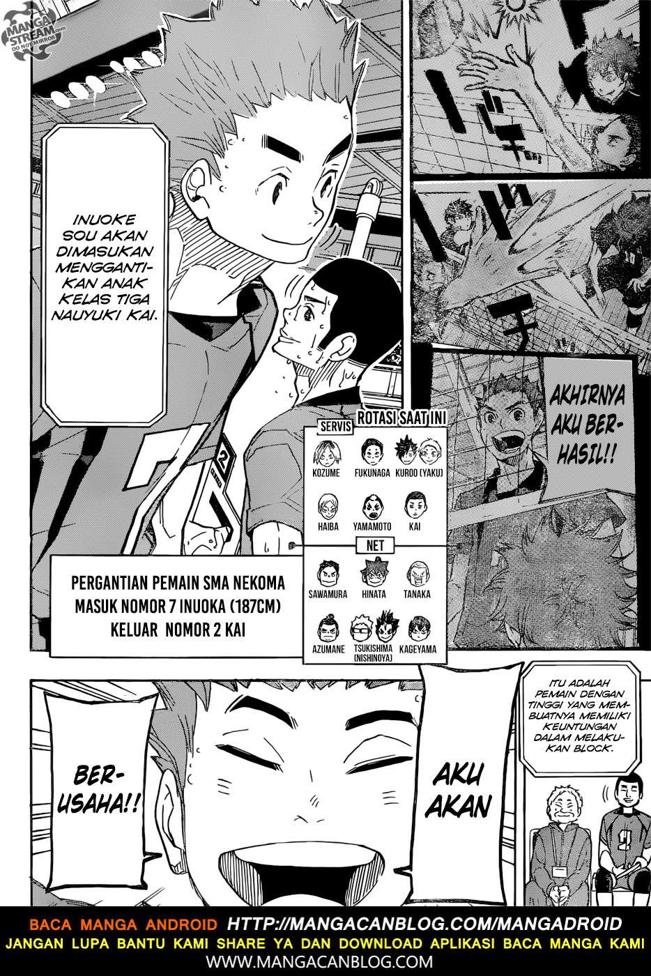 Haikyuu!! Chapter 315 Gambar 17