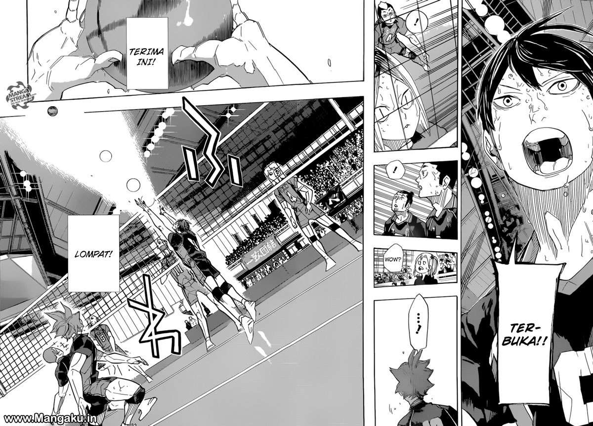 Haikyuu!! Chapter 314 Gambar 9