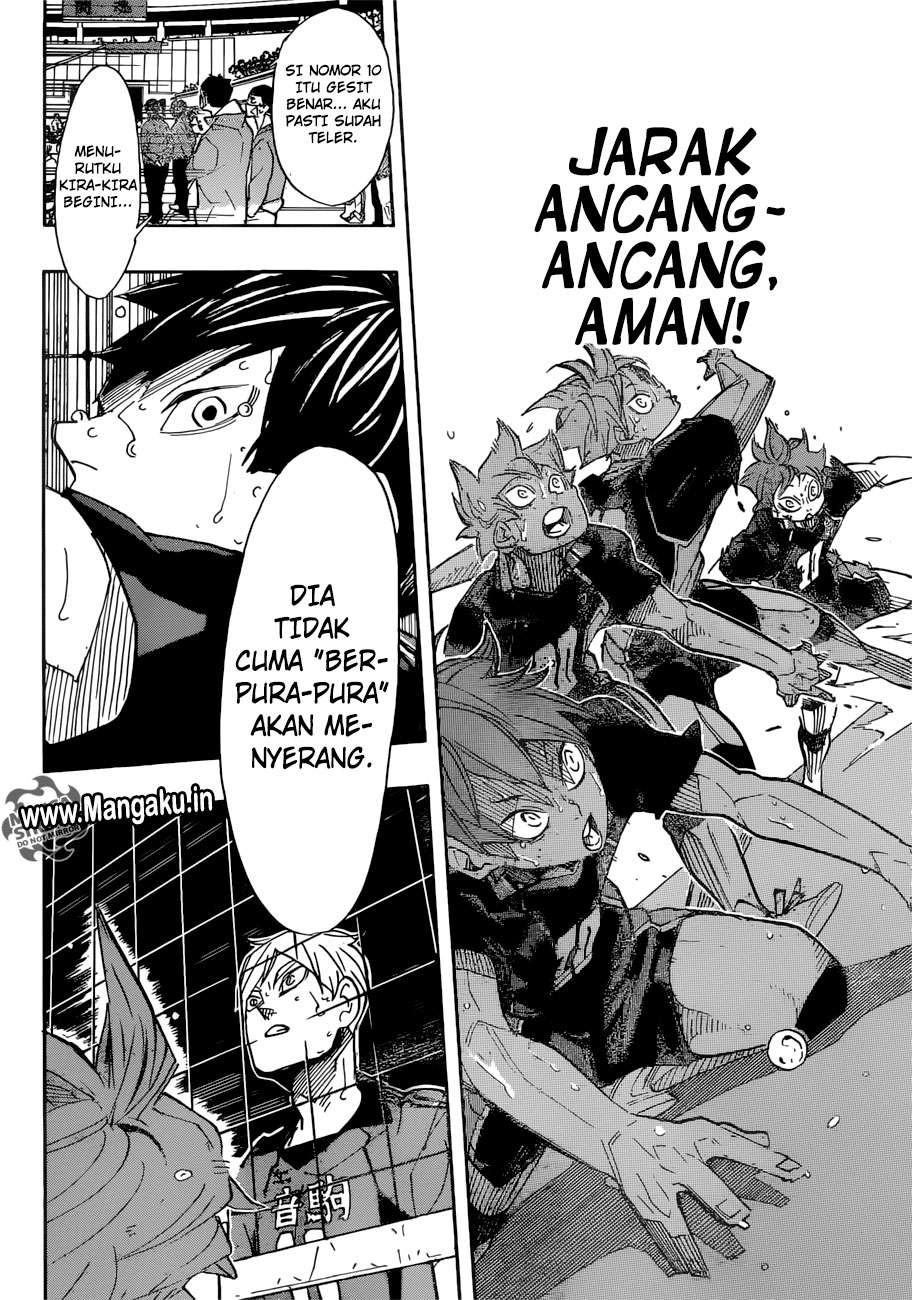 Haikyuu!! Chapter 313 Gambar 13