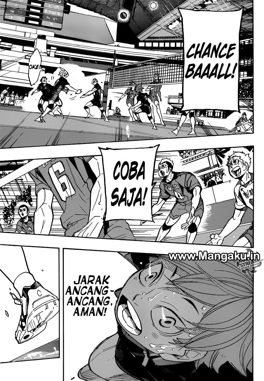 Haikyuu!! Chapter 313 Gambar 16
