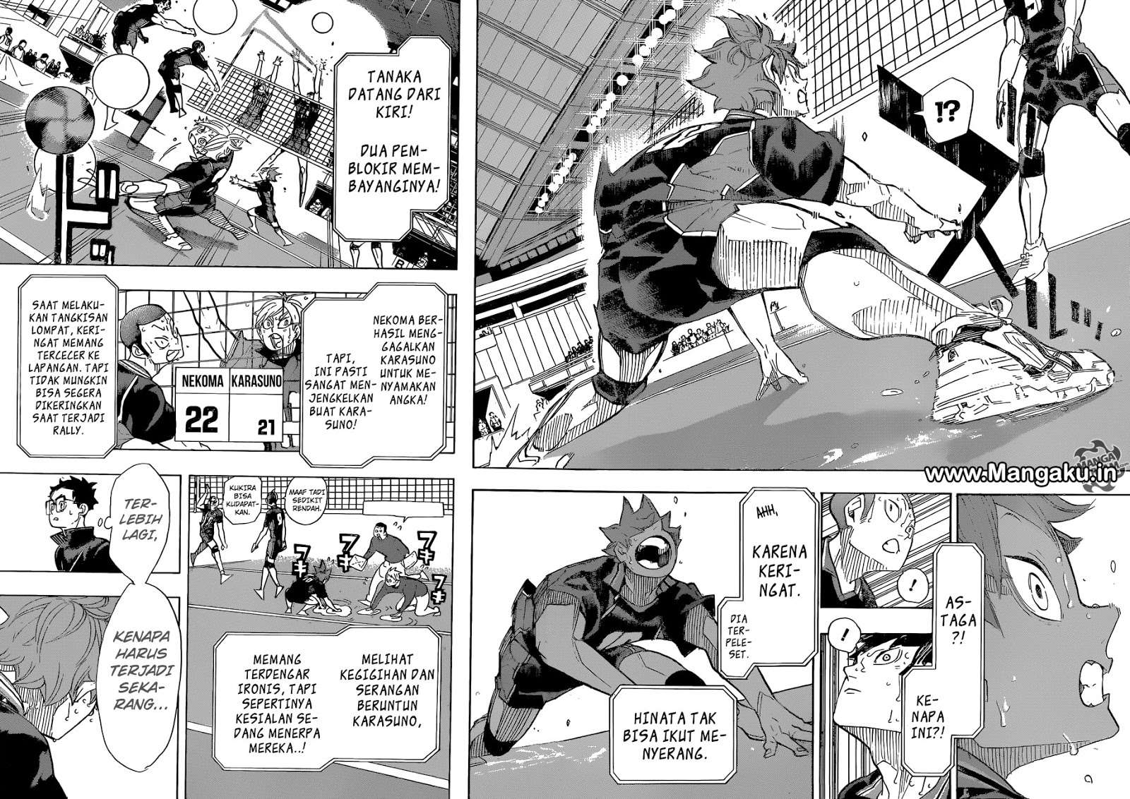 Haikyuu!! Chapter 313 Gambar 17