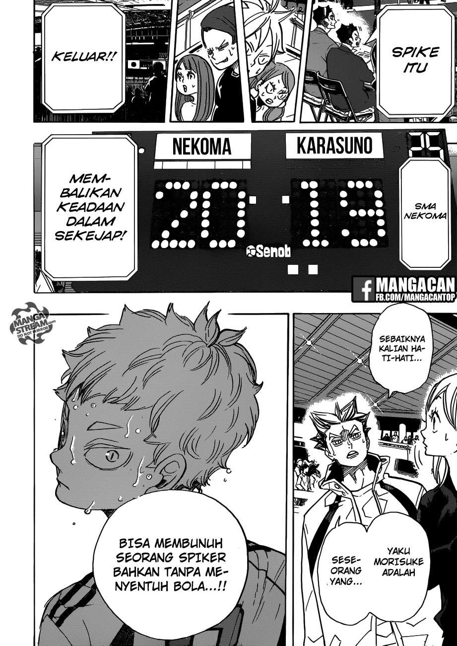 Haikyuu!! Chapter 312 Gambar 17