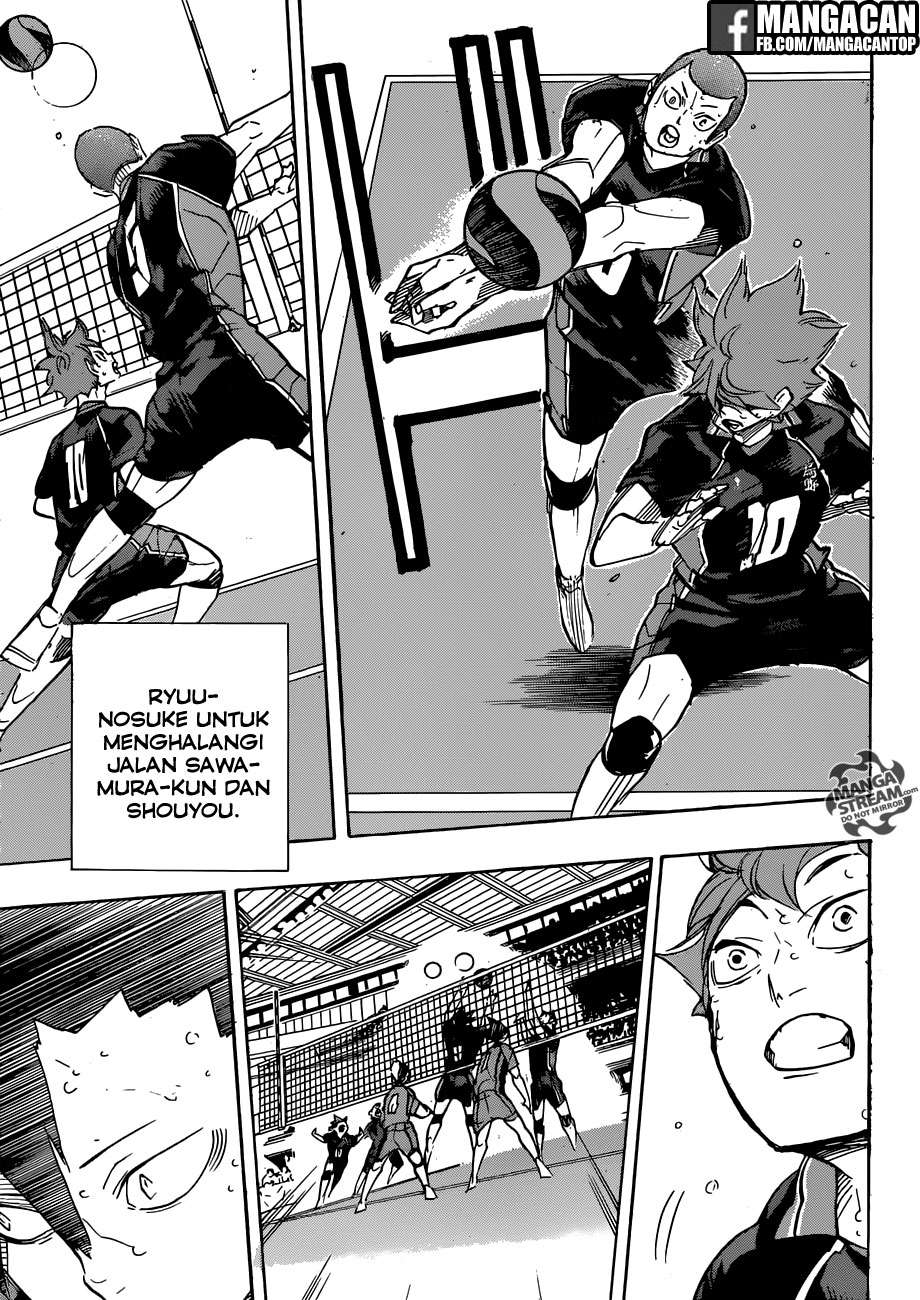 Haikyuu!! Chapter 311 Gambar 14