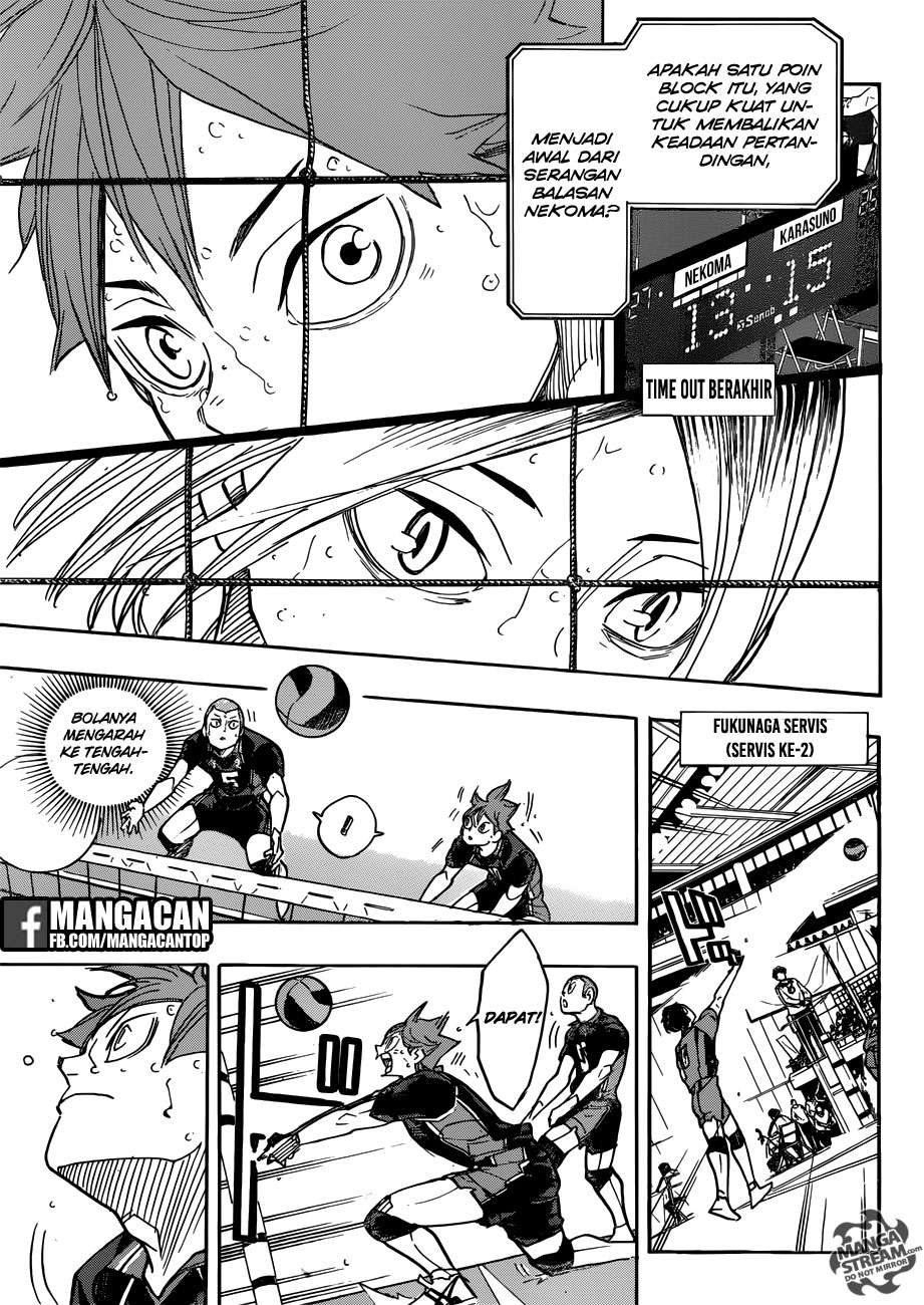 Haikyuu!! Chapter 311 Gambar 4