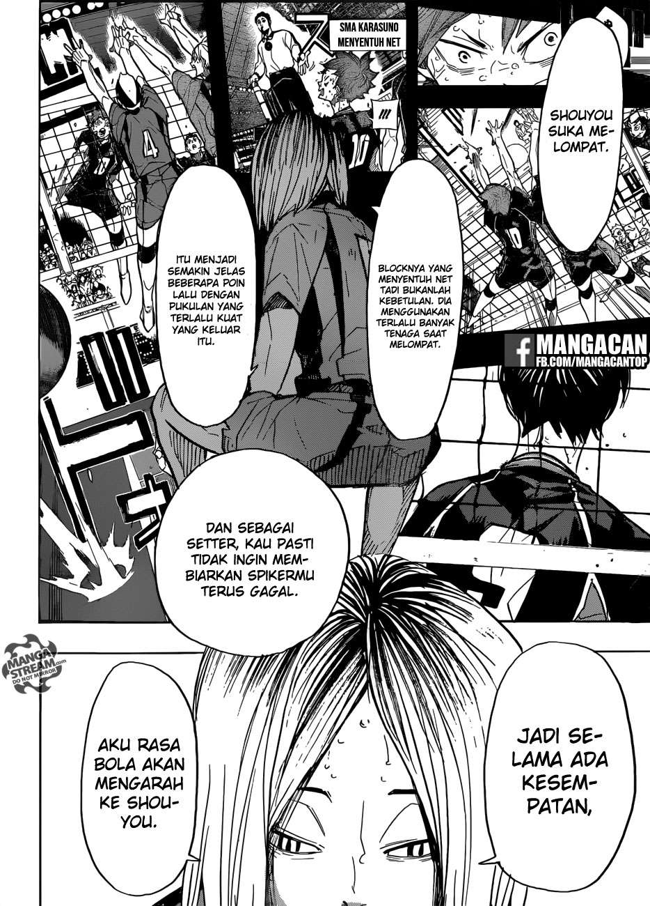 Haikyuu!! Chapter 310 Gambar 15