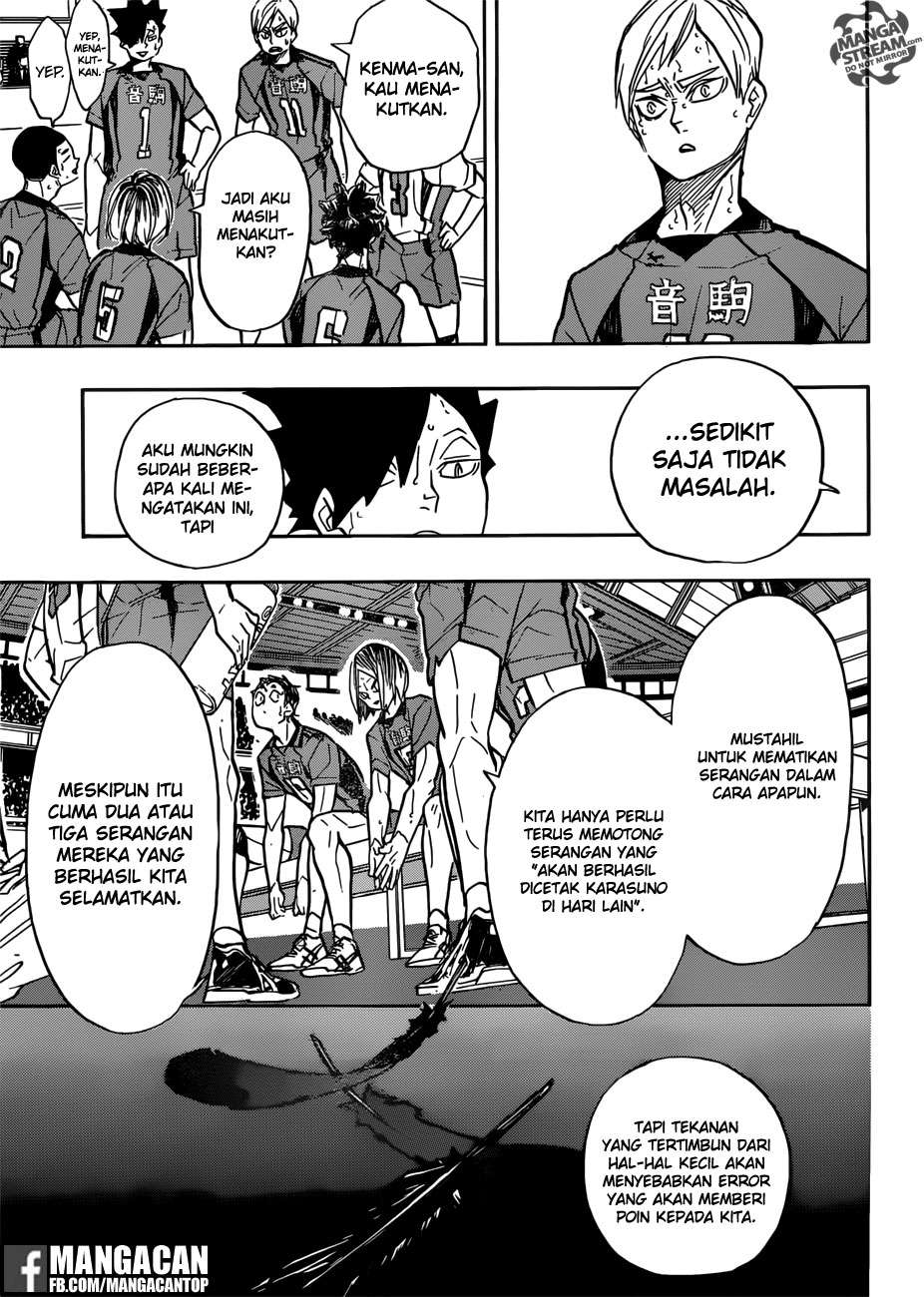Haikyuu!! Chapter 310 Gambar 16