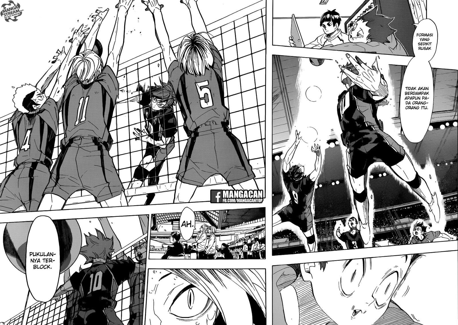 Haikyuu!! Chapter 310 Gambar 6