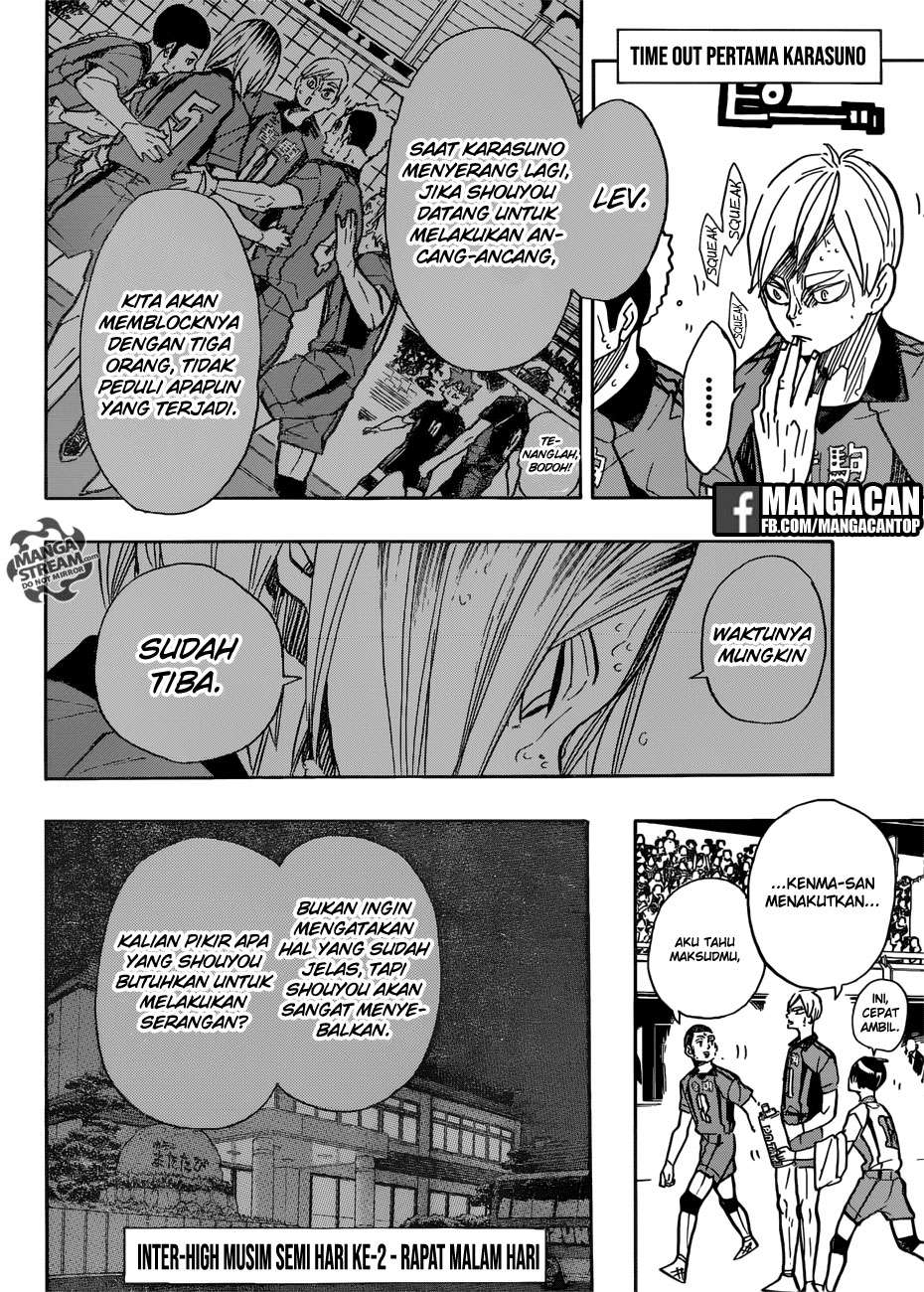 Haikyuu!! Chapter 310 Gambar 9