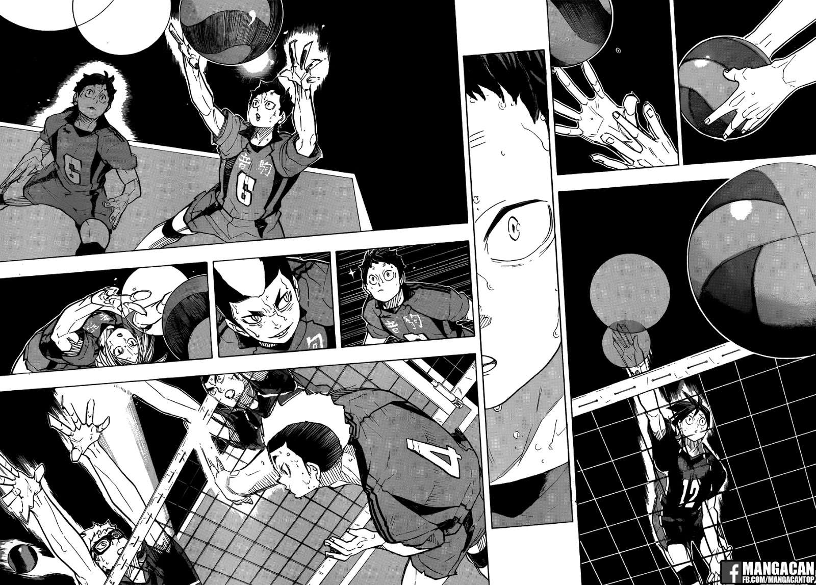 Haikyuu!! Chapter 309 Gambar 13