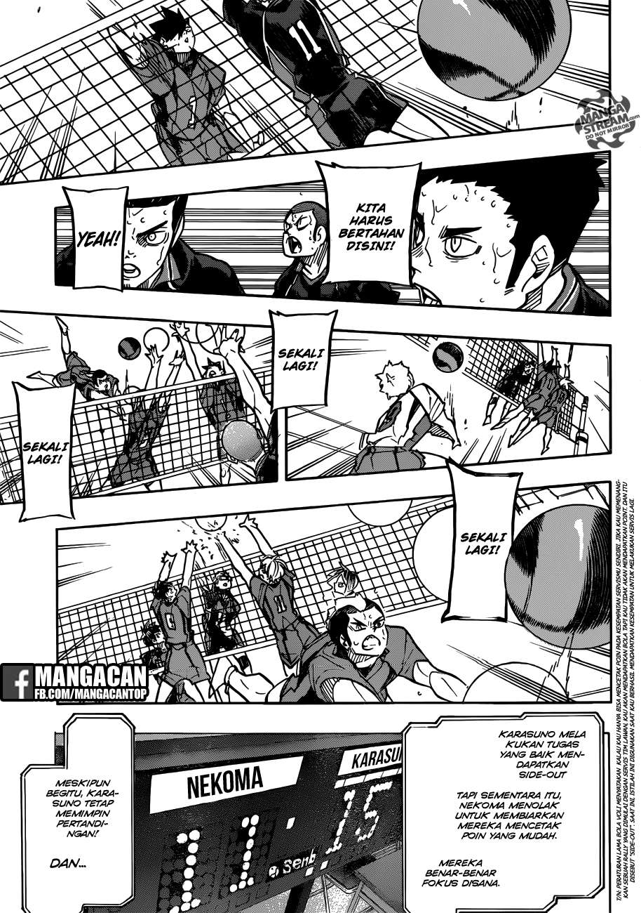Haikyuu!! Chapter 309 Gambar 15