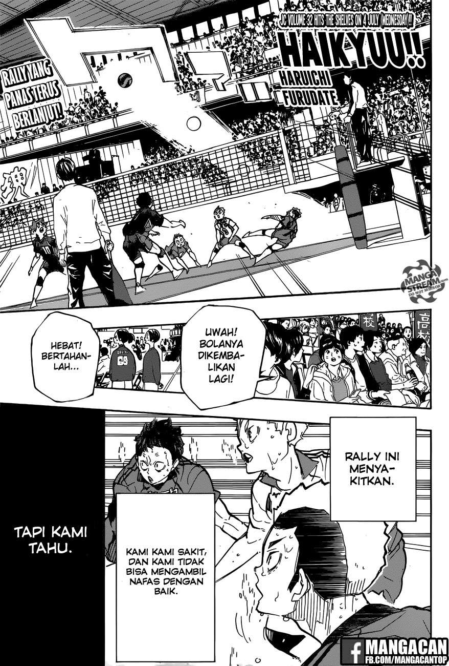 Komik Haikyuu!! Chapter 308 gambar nomor 1