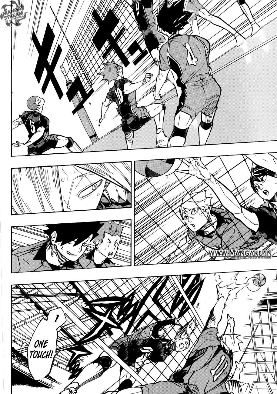 Haikyuu!! Chapter 307 Gambar 14