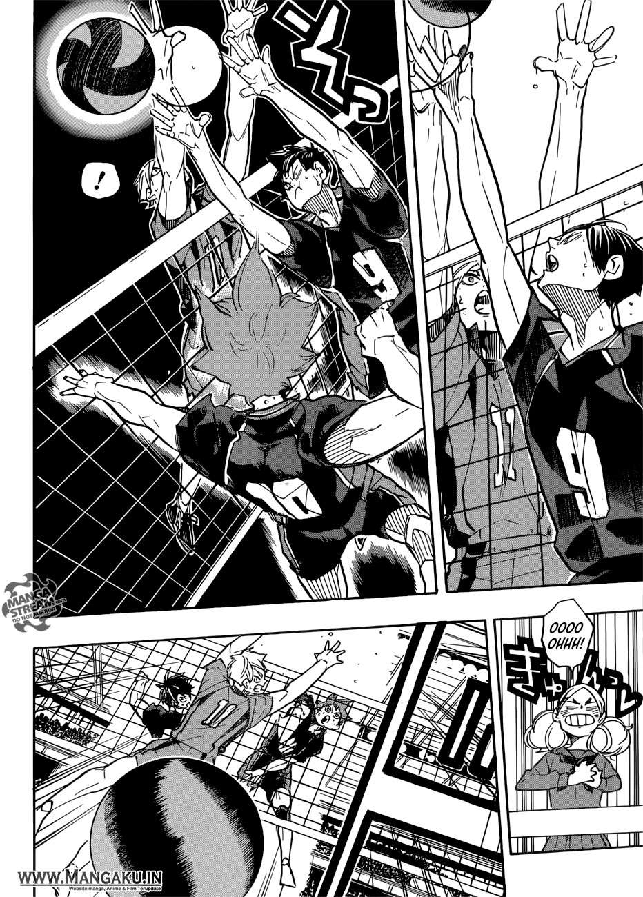 Haikyuu!! Chapter 307 Gambar 16