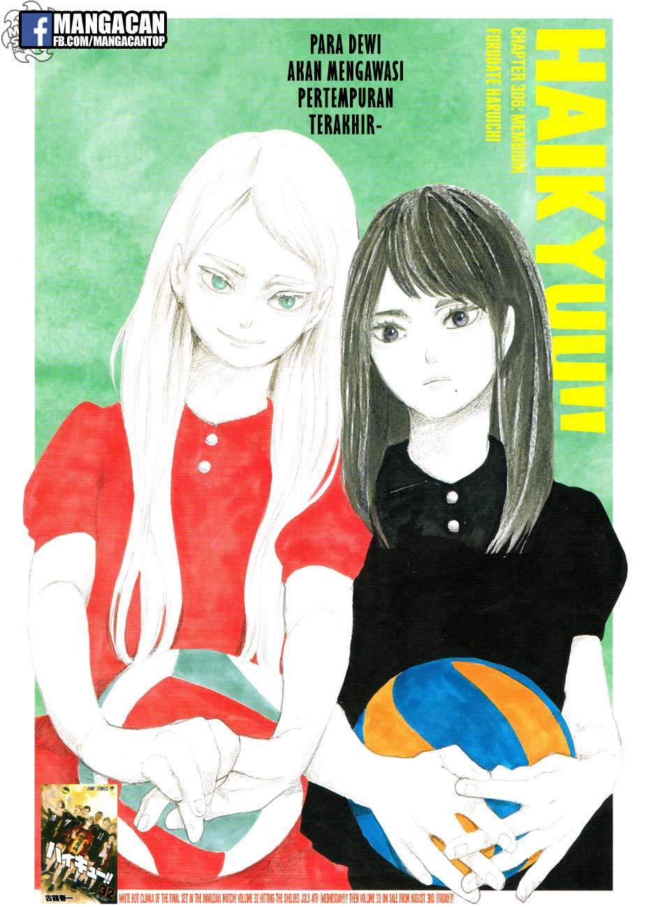 Komik Haikyuu!! Chapter 306 gambar nomor 1