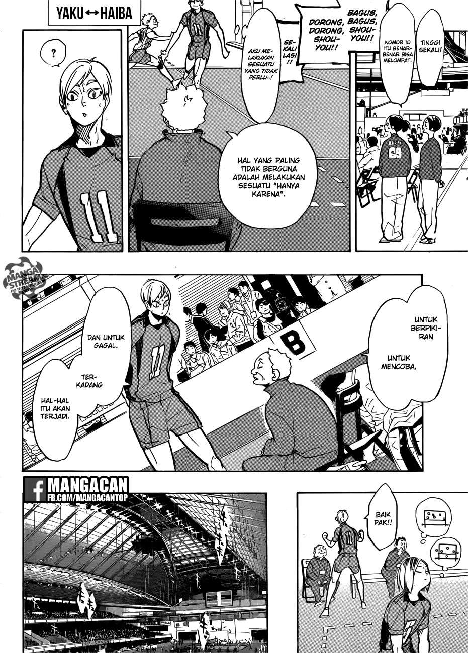 Haikyuu!! Chapter 306 Gambar 14