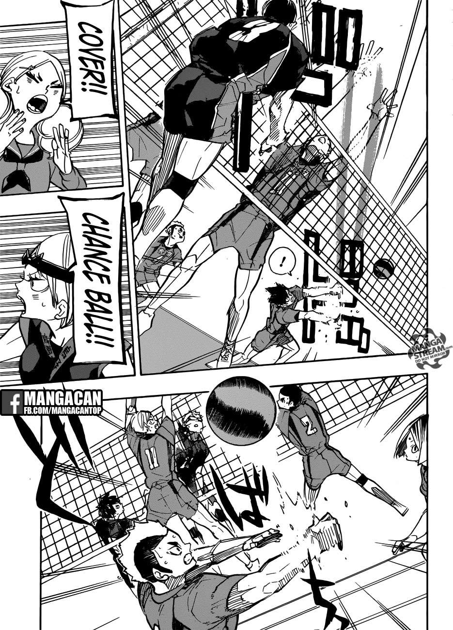 Haikyuu!! Chapter 306 Gambar 15