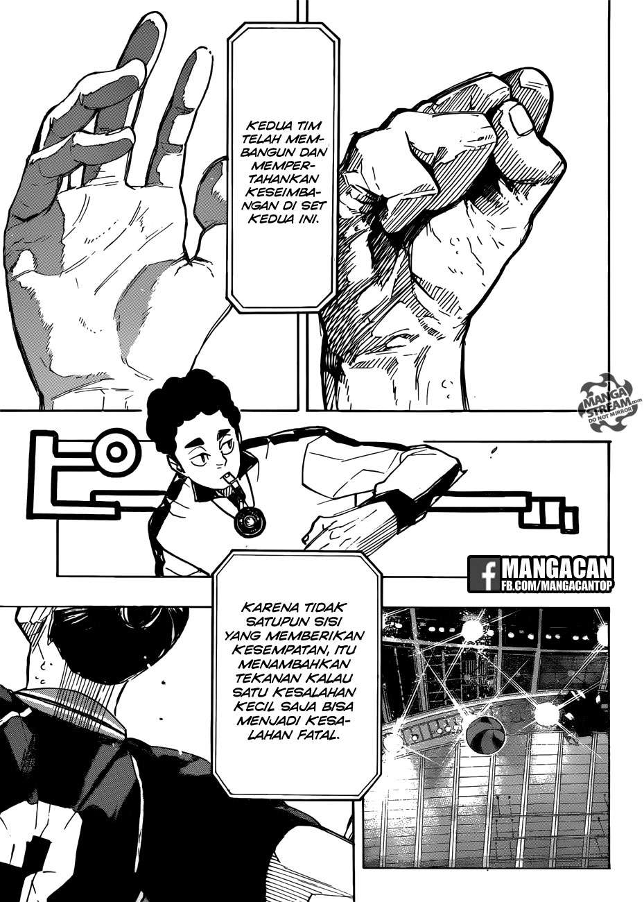 Haikyuu!! Chapter 306 Gambar 17