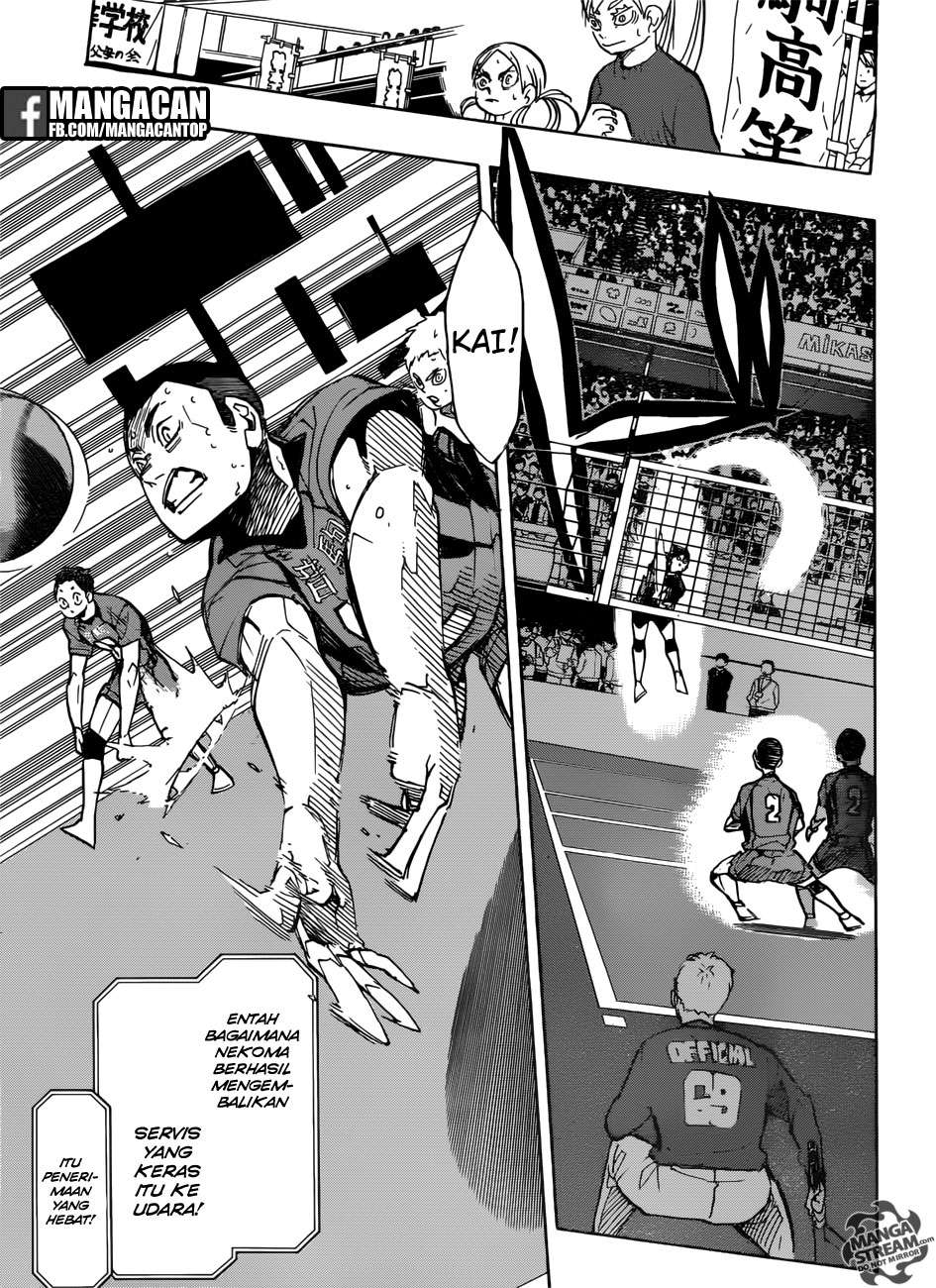 Haikyuu!! Chapter 306 Gambar 7
