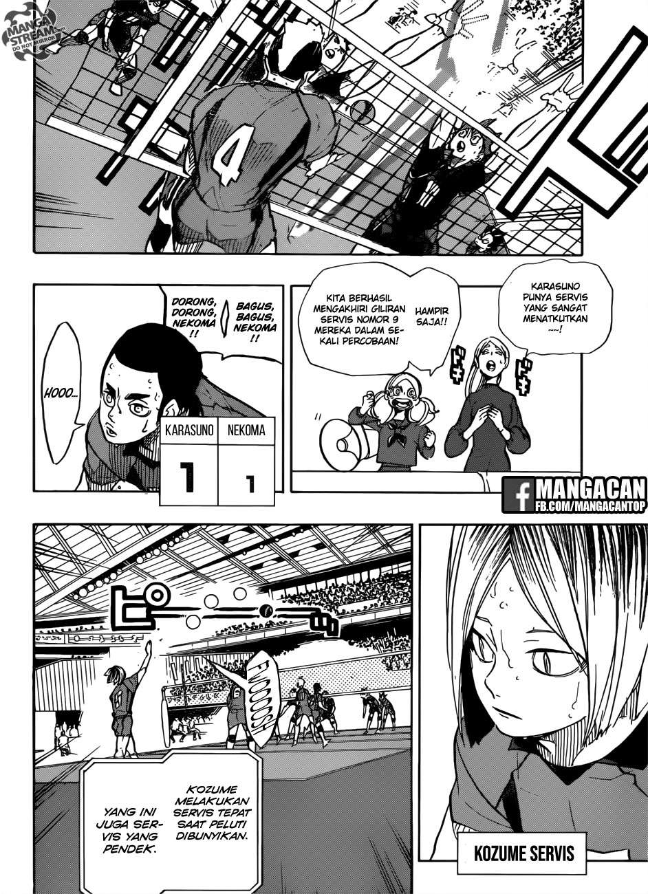 Haikyuu!! Chapter 306 Gambar 8