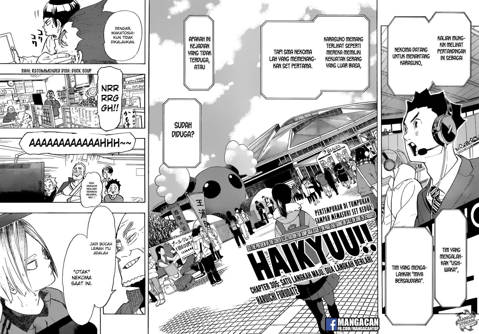 Haikyuu!! Chapter 305 Gambar 3