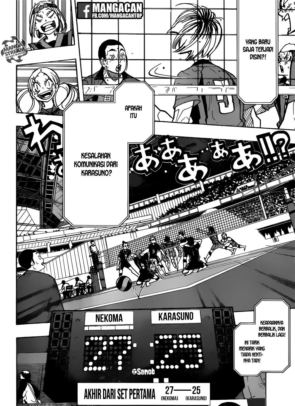 Haikyuu!! Chapter 304 Gambar 16
