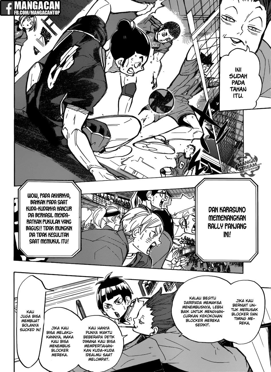Haikyuu!! Chapter 303 Gambar 16