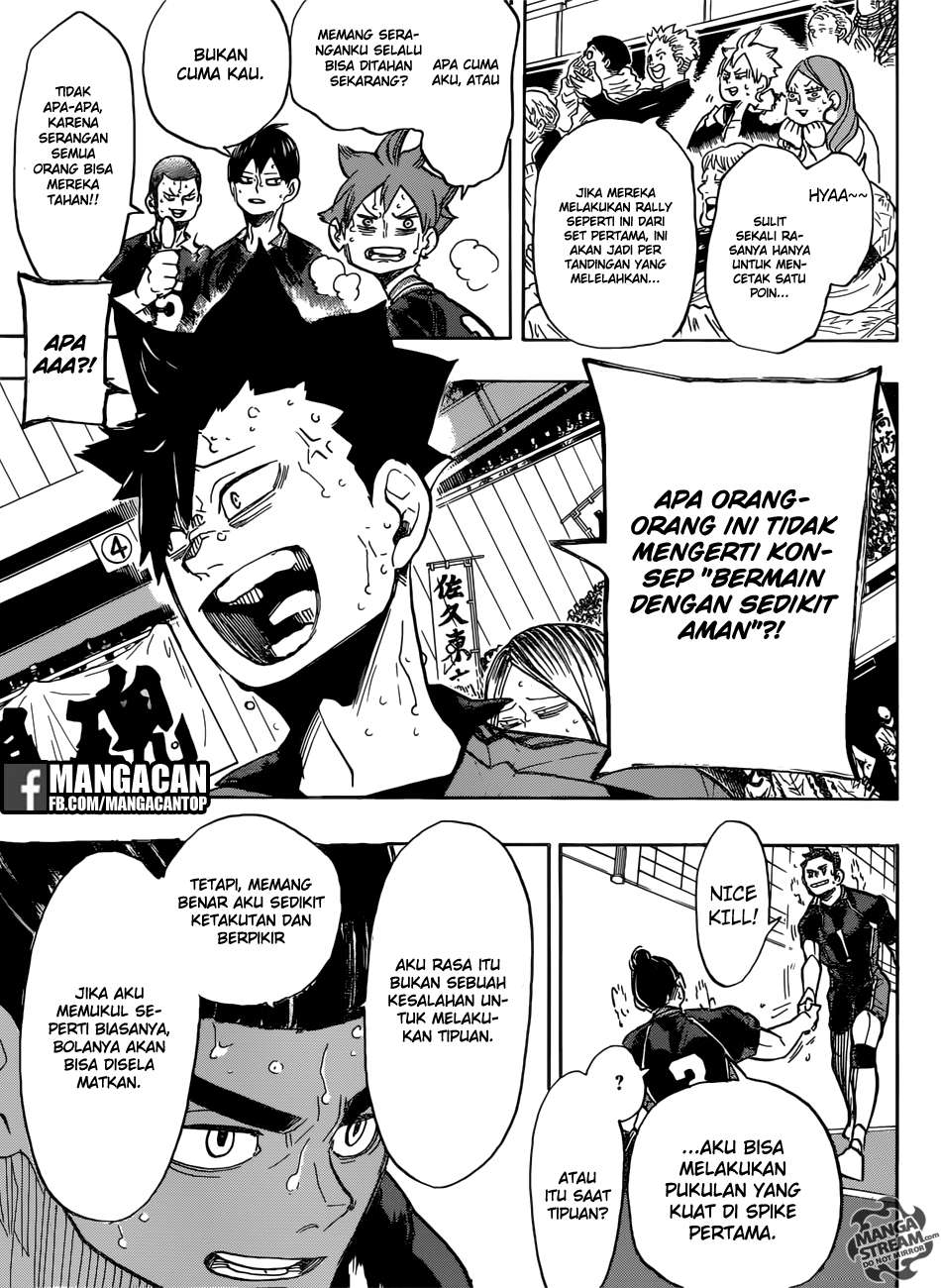 Haikyuu!! Chapter 303 Gambar 17