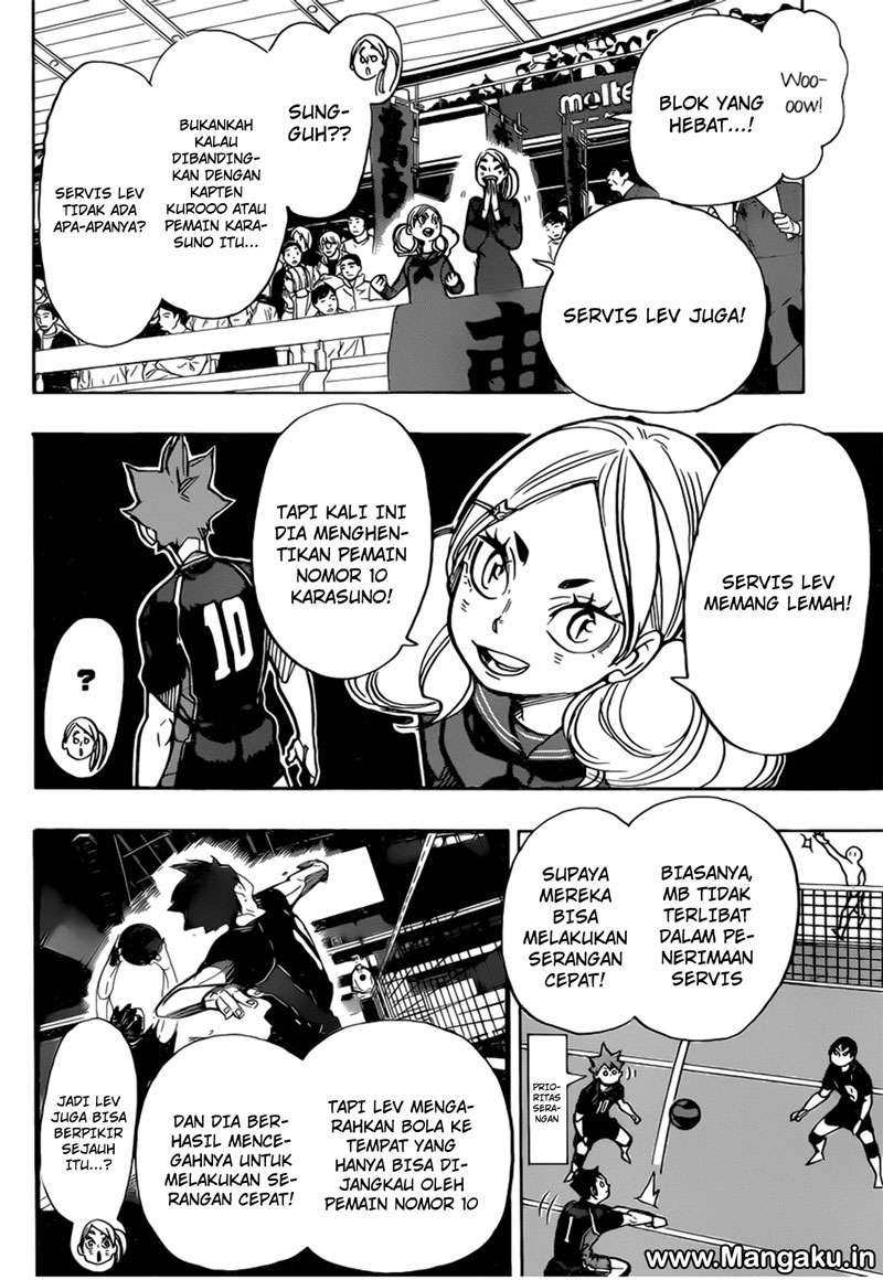 Haikyuu!! Chapter 302 Gambar 13