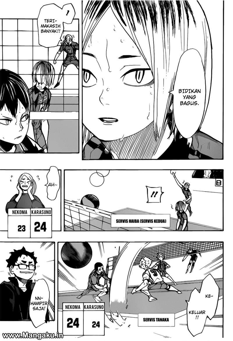 Haikyuu!! Chapter 302 Gambar 14