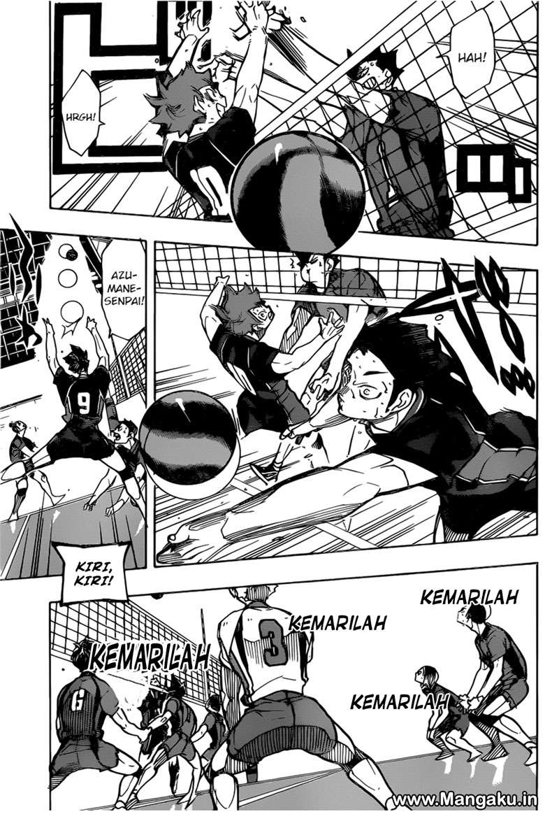 Haikyuu!! Chapter 302 Gambar 16