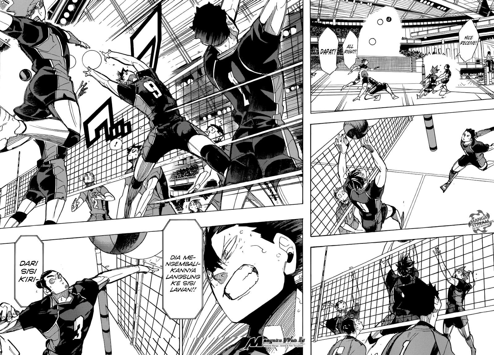 Haikyuu!! Chapter 300 Gambar 13