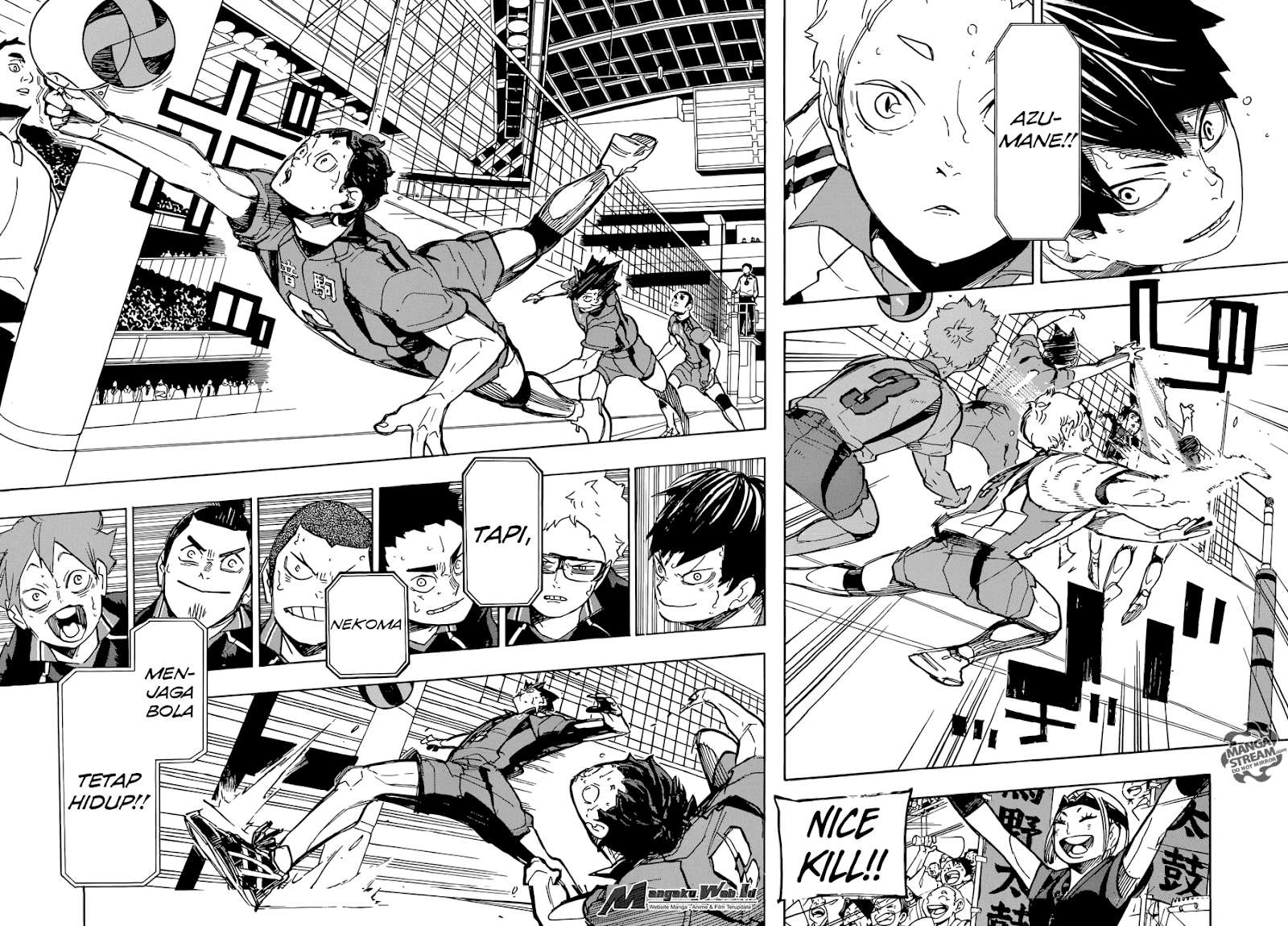 Haikyuu!! Chapter 300 Gambar 14