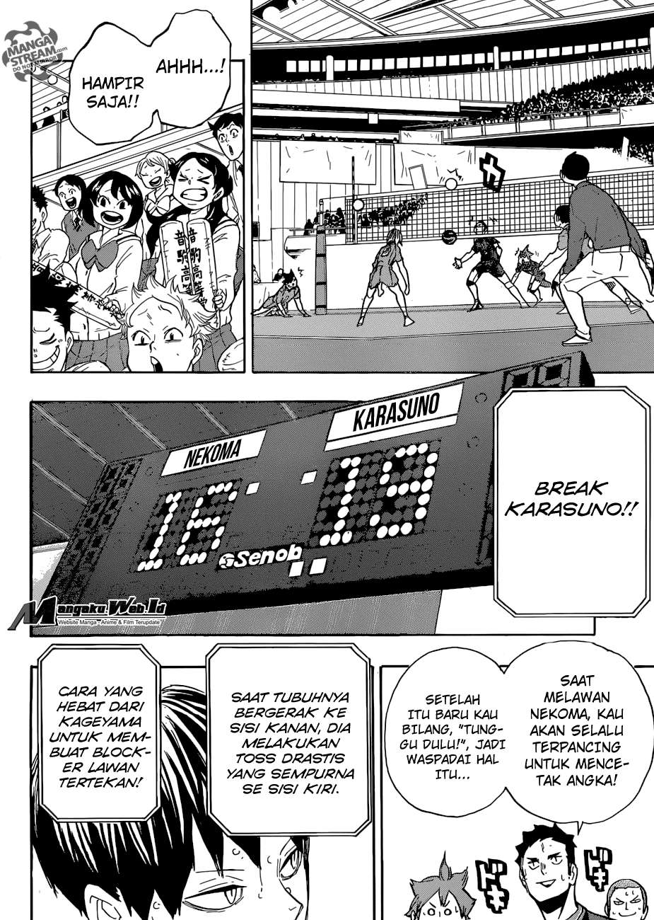 Haikyuu!! Chapter 300 Gambar 15