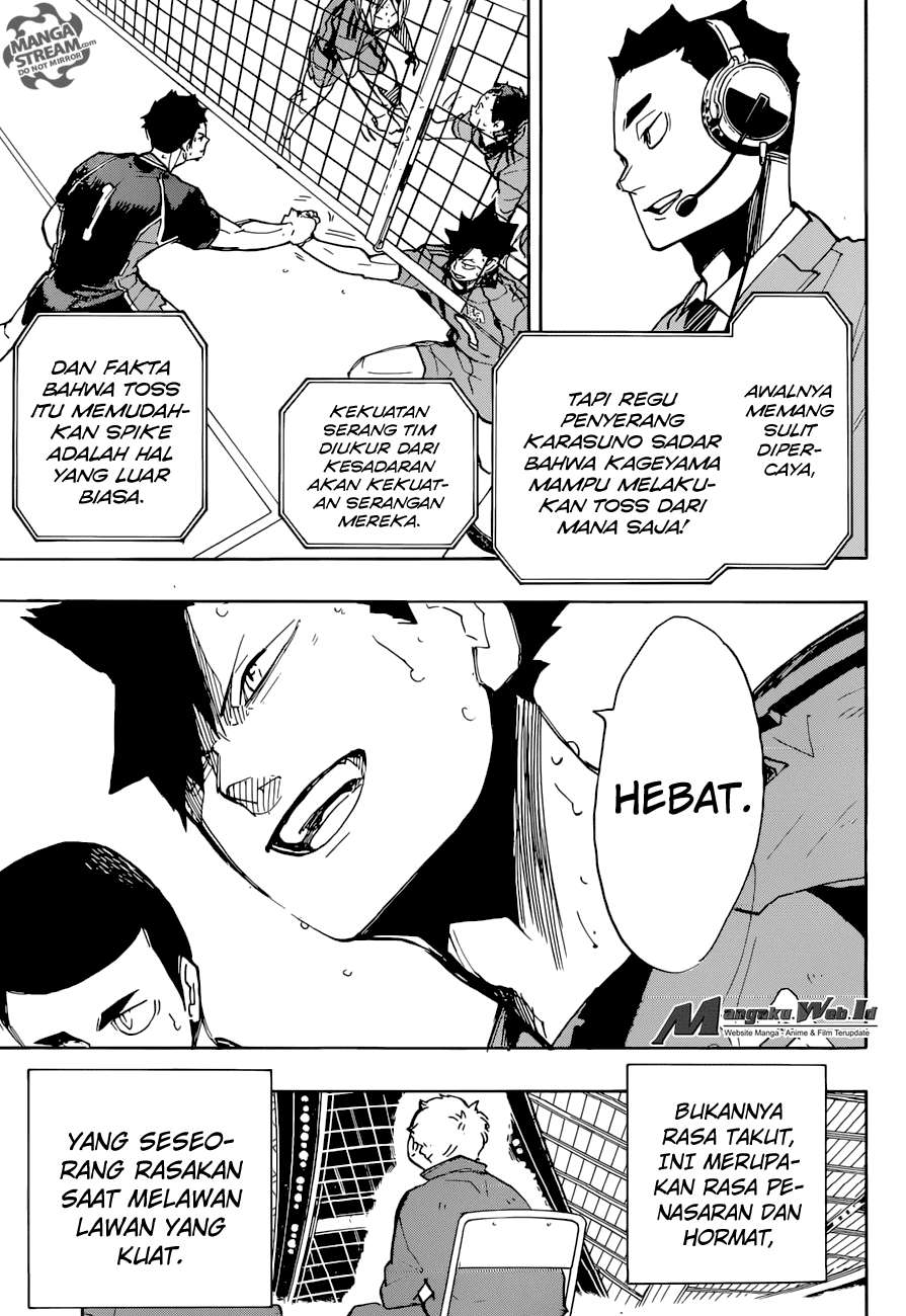 Haikyuu!! Chapter 300 Gambar 16